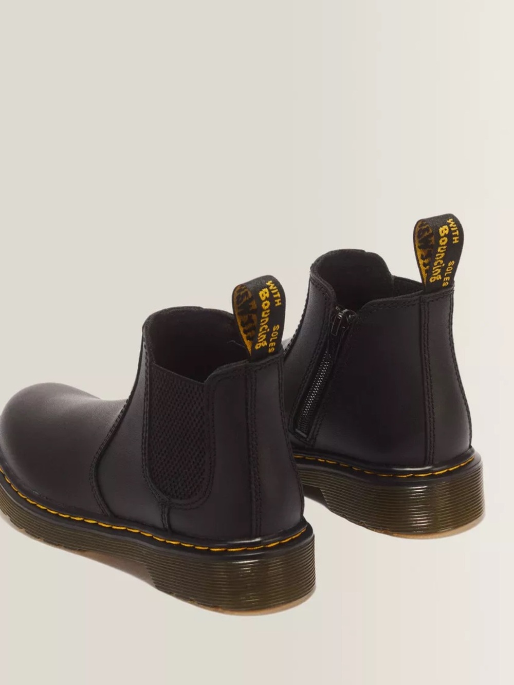 Dr. Martens Junior Softy T Leather Chelsea Boots